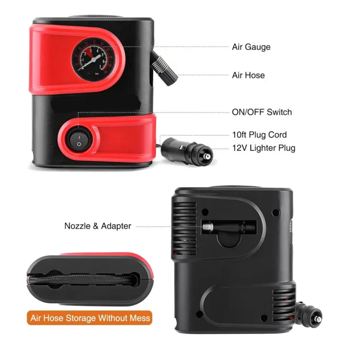 Mini Tyre Air compressor Pump -