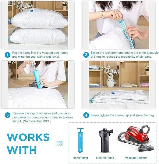 5-in-1 Space Saving Air Bag Set