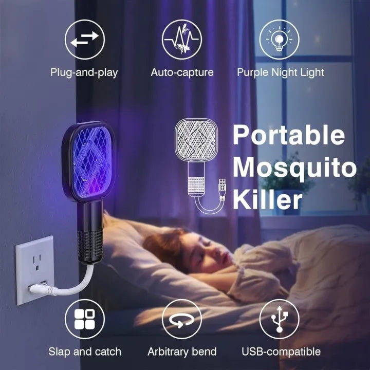 Electric Mosquito Killer Racket Lamp