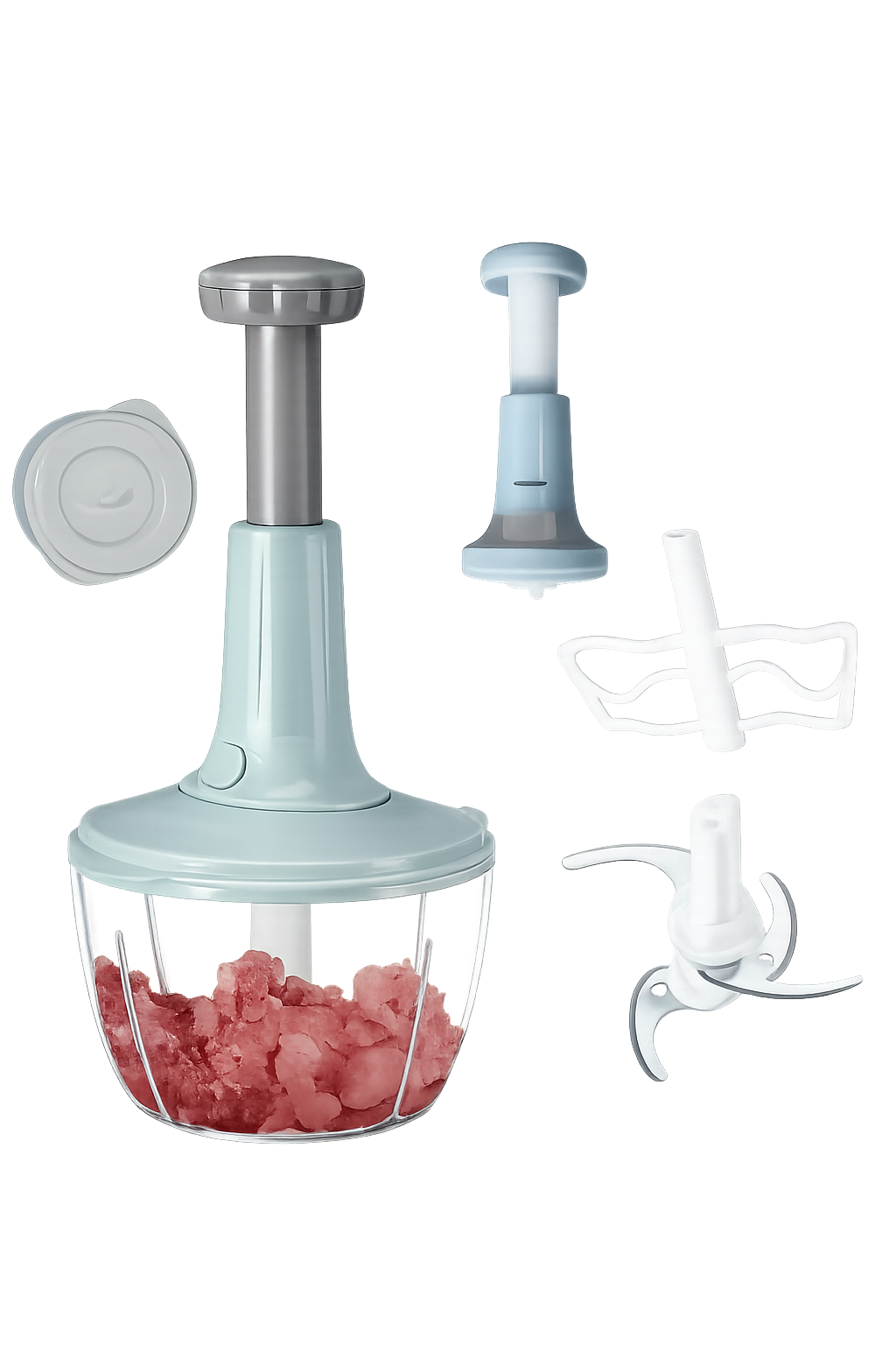 9-in-1 Vegetable Chopper, Cutter, Slicer & Grater -