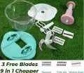 9-in-1 Vegetable Chopper, Cutter, Slicer & Grater -